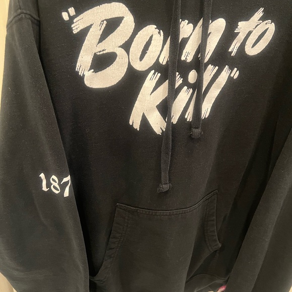Creep Street Hoodie “Born to Kill” SZ L - Picture 3 of 8